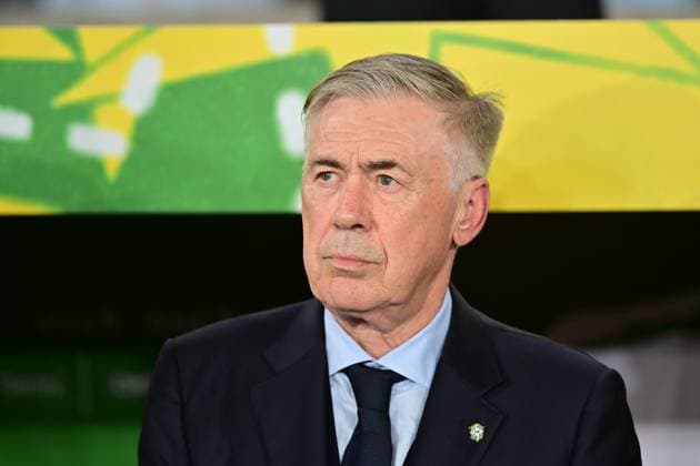 MARACANA Rio de Janeiro (RJ), 05 31 2026 - FRIENDLY MATCH BRAZIL X PANAMA - Brazil s coach Carlos Ancelotti during a friendly match between BRAZIL X PANAMA, held at the Maracana stadium in Rio de Janeiro, on Sunday night, May 31. The Brazilian national team, Nationalteam is preparing for the 2026 FIFA World Cup, WM, Weltmeisterschaft, Fussball (Photo: Eduardo Carmim Photo Premium SPP) 30930 (Eduardo Carmim SPP)  Copyright: xEduardoxCarmimx xSPPx spp-en-EdCa-amistoso_brasil_panama_487987