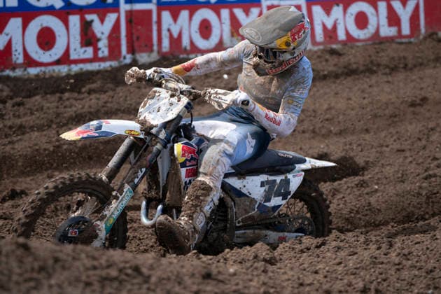 MXGP of Teutschenthal 2026 Teutschenthal, Germany 31 May 2026 In the picture de Wolf Kay Husqvarna NED KNMV Nestaan Husqvarna Factory Racing MXGP Teutschenthal Motocross Track Talkessel Sachsen Anhalt Germany