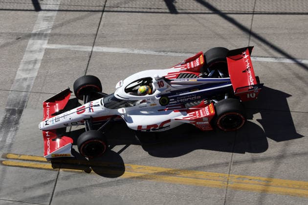 Alex Palou ESP Honda 10 in Warm up GP Detroit, Michigan, USA, 31 05 2026, Indycar Series, US Motorsport
