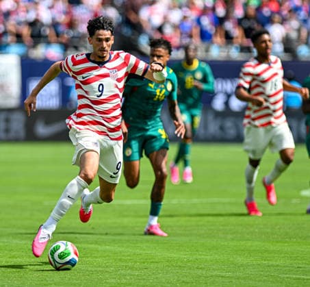 May 31, 2026, Charlotte, North Carolina, USA: USA forward RICARDO PEPI sprints through open space to set up a shot on goal. The U.S. MenÃ¢â‚¬â ¢s national team, Nationalteam defeated Senegal, 3-2, at Bank of America Stadium in Charlotte, NC. Charlotte USA - ZUMAm261 20260531_zsp_m261_001 Copyright: xPatrickxMagoonx