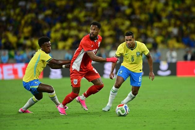 MARACANA Rio de Janeiro (RJ), 05 31 2026 - FRIENDLY MATCH BRAZIL X PANAMA - Brazilian player Alex Sandro during a friendly match between BRAZIL X PANAMA, held at the Maracana stadium in Rio de Janeiro, on Sunday night, May 31. The Brazilian national team, Nationalteam is preparing for the 2026 FIFA World Cup, WM, Weltmeisterschaft, Fussball (Photo: Eduardo Carmim Photo Premium SPP) 30930 (Eduardo Carmim SPP)  Copyright: xEduardoxCarmimx xSPPx spp-en-EdCa-amistoso_brasil_panama_488009
