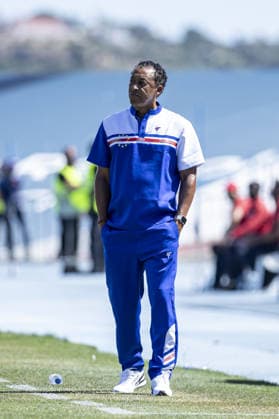 Pedro Leitao Brito Head Coach of Cabo Verde looks on during the International Friendly, Länderspiel, Nationalmannschaft match between Cabo Verde vs Serbia at Estádio do Restelo on May 31st,2026 (Photo by Joao Bravo Sports Press Photo)  Copyright: xJoaoxBravo SportsxPressxPhotox Sportspressphoto_SPR158488