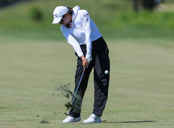 LPGA, Golf Damen 2026: ShopRite LPGA Classic Powered By Wakefern MAY 31 May 31, 2026: Paula Reto of South Africa hits her approach shot from the 10th fairway during the final round at the ShopRite LPGA Classic Powered by Wakefern in Galloway, NJ. Mike Langish CSM (Credit Image: Ã‚Â Mike Langish Cal Media) (Credit Image: Â Mike Langish Cal Sport Media) Galloway New Jersey United States of America EDITORIAL USE ONLY Copyright: xx ZUMA-20260531_zma_c04_166.jpg MikexLangishx csmphotothree492399