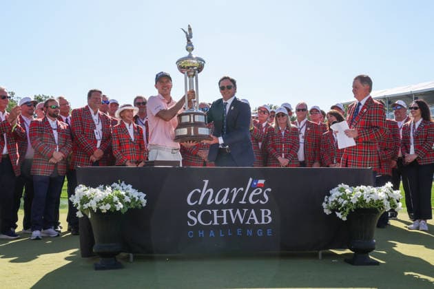 Golf, PGA, Charles Schwab Challenge in Fort Worth