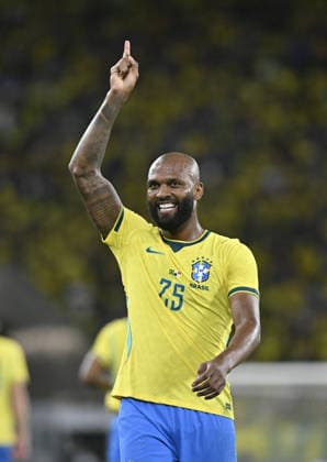 RIO DE JANEIRO, BRAZIL - MAY 31: Igor Thiago of Brazil after scoring the team s fifth goal during the International Friendly, Länderspiel, Nationalmannschaft match between Brazil and Panama at Maracana Stadium on May 31, 2026 in Rio de Janeiro, Brazil (Photo by Andre Ricardo Sports Press Photo SPP)  Copyright: xSportsxPressxPhotox Sportspressphoto_SPR158566