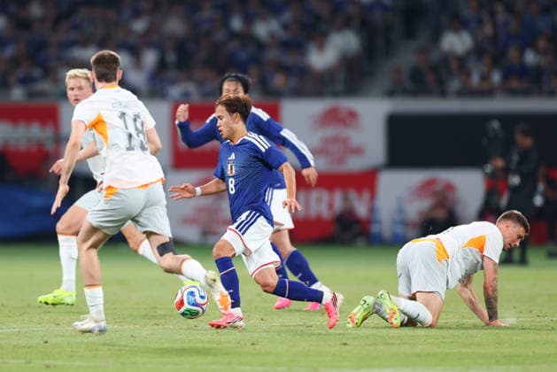 Takefusa Kubo (JPN), MAY 31, 2026 - Football Soccer : KIRIN Challenge Cup 2026 match between Japan 1-0 Iceland at the National Stadium in Tokyo, Japan. Noxthirdxpartyxsales  aflo_332648595