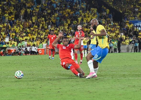 Brazil v Panama - Friendlies RIO DE JANEIRO, BRAZIL - MAY 31: Igor Thiago (25) of Brazil in action during International Friendly, Länderspiel, Nationalmannschaft Match between Brazil and Panama at Maracana Stadium in Rio de Janerio, Brazil on May 31, 2026. Fabio Teixeira Anadolu Rio de Janerio Brazil. Editorial use only. Please get in touch for any other usage.  Copyright: x2026xAnadoluxFabioxTeixeirax