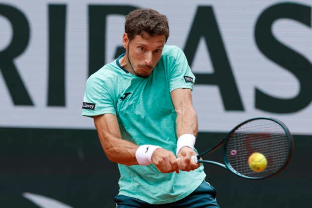 May 31, 2026, Paris, Paris, France: Pablo CARRENO BUSTA (ESP) during the tennis Grand Slam of Roland Garros 2026, at Roland Garros Stadium - on May 31 2026 .Paris - France Paris France - ZUMAb253 20260531_zsp_b253_071 Copyright: xLoicxBaratouxx