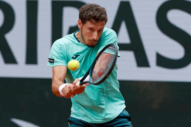 May 31, 2026, Paris, Paris, France: Pablo CARRENO BUSTA (ESP) during the tennis Grand Slam of Roland Garros 2026, at Roland Garros Stadium - on May 31 2026 .Paris - France Paris France - ZUMAb253 20260531_zsp_b253_081 Copyright: xLoicxBaratouxx