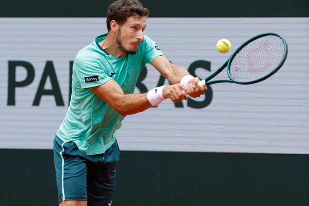 May 31, 2026, Paris, Paris, France: Pablo CARRENO BUSTA (ESP) during the tennis Grand Slam of Roland Garros 2026, at Roland Garros Stadium - on May 31 2026 .Paris - France Paris France - ZUMAb253 20260531_zsp_b253_095 Copyright: xLoicxBaratouxx