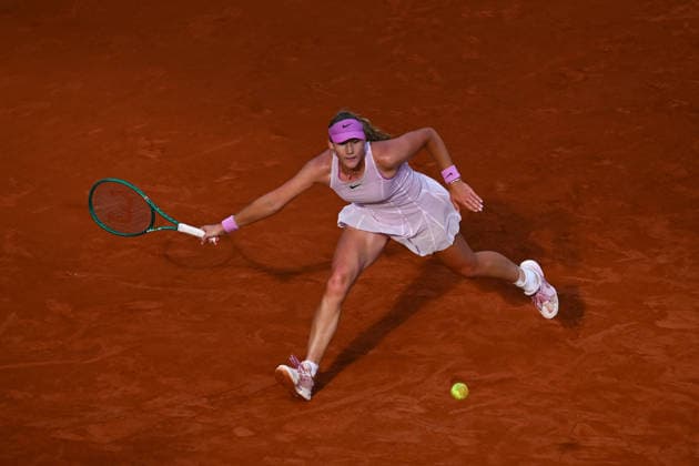 2026 French Open - Mirra Andreeva Mirra Andreeva (RUS) during her third round match at the 2026 Roland Garros French Tennis open tournament in Paris, France, on May 31, 2026. Photo by Corinne Dubreuil ABACAPRESS.COM Paris France  Copyright: xDubreuilxCorinne ABACAx