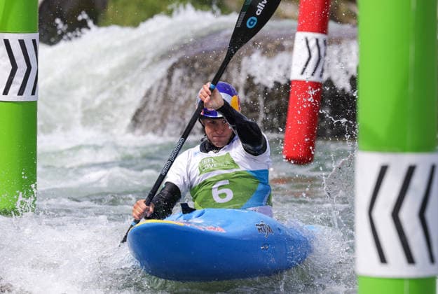 Whitewater canoeing, canoe slalom, ICF WC in Ljubljana