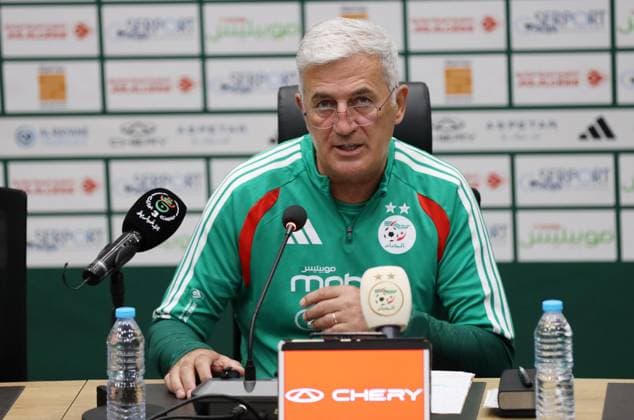 Algeria press conference, PK, Pressekonferenz Algerian national team, Nationalteam coach Vladimir Petkovic holds a press conference in Algiers, Algeria, on May 31, 2026. He announces the final list of players who will participate in the 2026 World Cup. Alger Algeria  Copyright: xAPPx originalFilename:app-notitle260531_npGYu.jpg