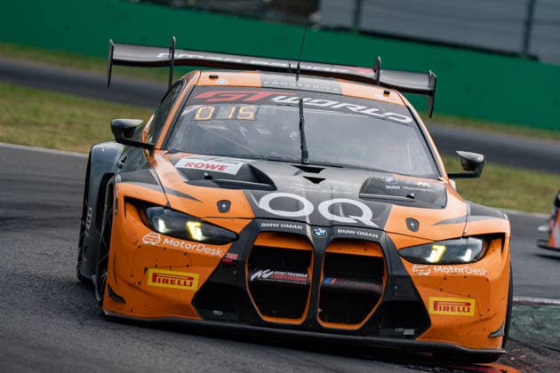 GT World Challenge Europe By AWS - Monza 2026 - Race Ahmad Al Harthy, Javier Sagrera, and Calan Williams drive the ( 42) BMW M4 GT3 EVO of team Oman Racing by Century Motorsport during the third round of the GT World Challenge Europe by AWS at Autodromo Nazionale Monza in Monza, Italy, on May 31, 2026. Monza Italy Italy  Copyright: xLucaxRossinix originalFilename:rossini-gtworldc260531_np0bG.jpg