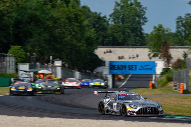 GT World Challenge Europe By AWS - Monza 2026 - Race Aurelien Panis, Anthony Bartone, and Cesar Gazeau drive the ( 6) Mercedes-AMG GT3 EVO of team GetSpeed Team Bartone Bros during the third round of the GT World Challenge Europe by AWS at Autodromo Nazionale Monza in Monza, Italy, on May 31, 2026. Monza Italy Italy  Copyright: xLucaxRossinix originalFilename:rossini-gtworldc260531_npDGO.jpg