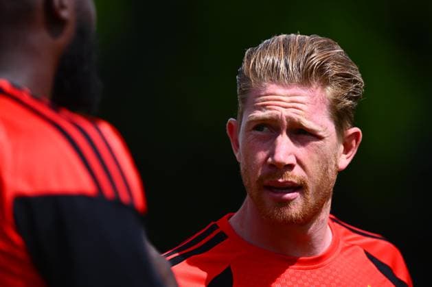Belgian national football team - FIFA World Cup, WM, Weltmeisterschaft, Fussball 2026 - media activities 01 06 2026 TUBIZE, BELGIUM - JUNE 01 : De Bruyne Kevin forward of Belgium pictured during a training session at the training grounds of the Royal Belgian Football Association ahead of the FIFA World Cup 2026 on june 01, 2026 in Tubize, Belgium, 01 06 2026 Tubize Belgium  Copyright: xGregoryxVanxGansenx