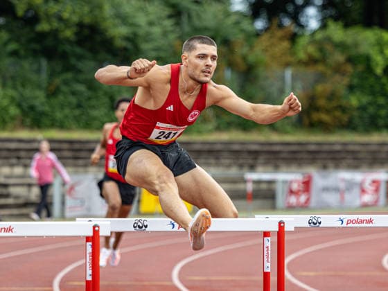Hessian Championships Active Darmstadt, 31 05 2026 Darius Gußmann Eintracht Frankfurt e V Hessian Championships Active in the Bürgerparkstadion in Darmstadt on 31 05 2026, Hessen Copyright: xBEAUTIFULxSPORTS KJPetersx