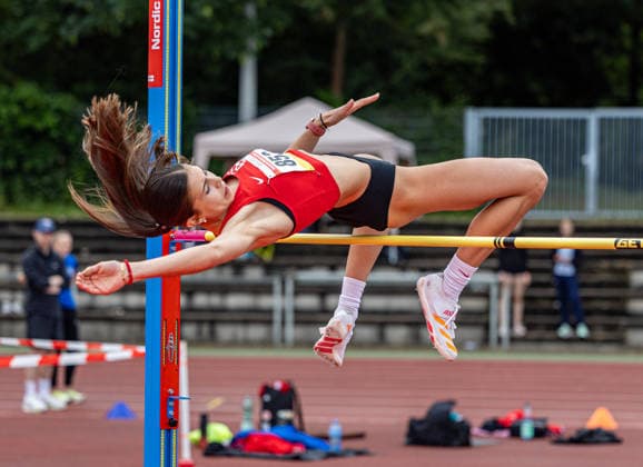 Hessian Championships Active Darmstadt, 31 05 2026 Amelie Kunst ASC Darmstadt Hessian Championships Active in the Bürgerparkstadion in Darmstadt on 31 05 2026, Hessen Copyright: xBEAUTIFULxSPORTS KJPetersx