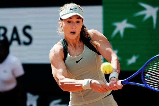 TENNIS - French Open 2026 PARIS,FRANCE,01.JUN.26 - TENNIS - WTA, Tennis Damen Tour, French Open, Roland Garros, Grand Slam. Image shows Anna Kalinskaya (RUS).  GEPAxpictures xMatthiasxHauer