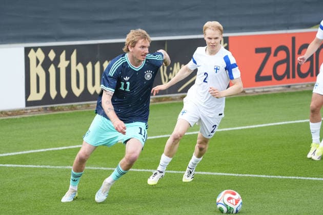 Nick Woltemade Germany Germany v Matti Peltola Finland Frankfurt 01 06 2026 German national team bids farewell to Germany with public training session
