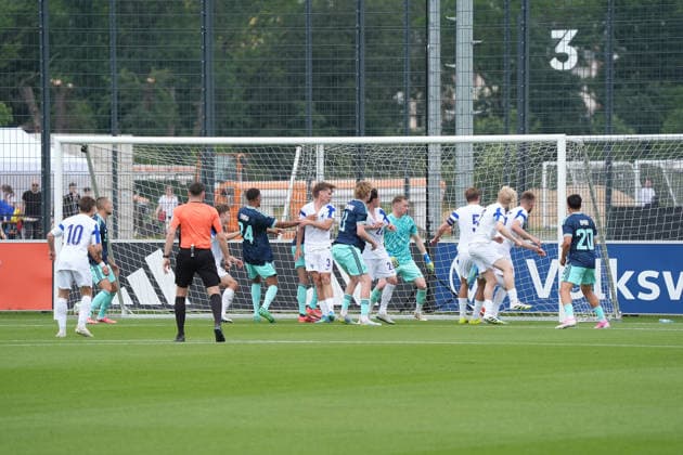Own goal Tenho Finland to 1 0 Frankfurt 01 06 2026 German national team bids farewell to Germany with public training session
