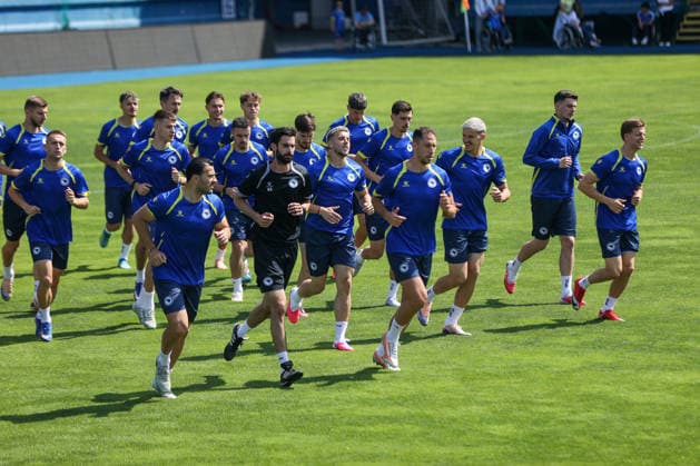 Football, Bosnia and Herzegovina national team, Training