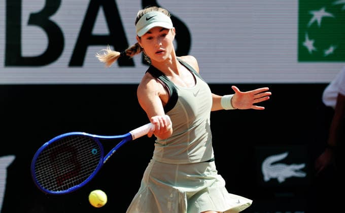 TENNIS - French Open 2026 PARIS,FRANCE,01.JUN.26 - TENNIS - WTA, Tennis Damen Tour, French Open, Roland Garros, Grand Slam. Image shows Anna Kalinskaya (RUS).  GEPAxpictures xMatthiasxHauer