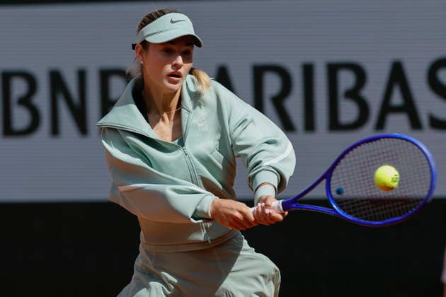 June 1, 2026, Paris, Paris, France: Anna KALINSKAYA (---) in action during the tennis Grand Slam of Roland Garros 2026, at Roland Garros Stadium - on June 31 1st 2026 .Paris - France Tennis Grand Slam Of Roland Garros 2026 Match Between Anastasia POTAPOVA (AUT) And Anna KALINSKAYA (RUS)  - ZUMAb253 20260601_zsp_b253_003 Copyright: xLoicxBaratouxx