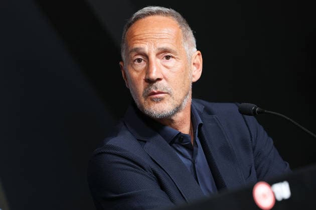 Football, 1. BL, Eintracht Frankfurt presents new coach Adi Hütter