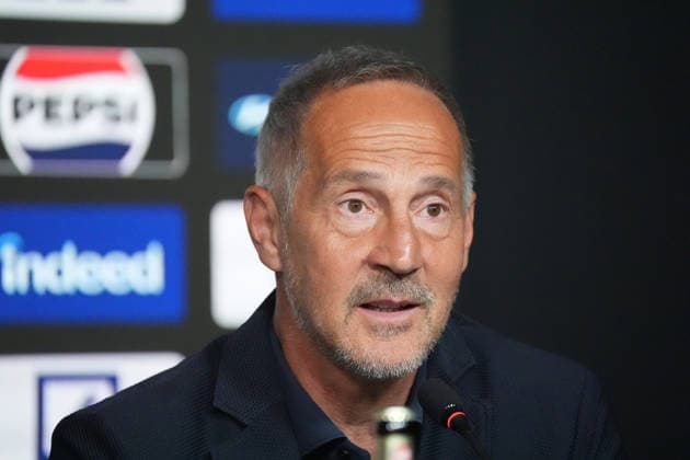 Coach Adi Hütter Eintracht Frankfurt at his introductory press conference Frankfurt 01 06 2026 Eintracht Frankfurt introduces Adi Hütter as new coach, professional camp Eintracht
