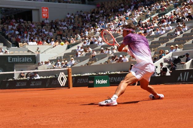 ROLAND GARROS 2026 Thierry Larret MAXPPP - PARIS (75) 01 06 2026 Thierry Larret Maxppp. Tennis. Roland Garros 2026. Internationaux de France de tennis. Stade Roland Garros, Paris (75). Le 1er Juin. Court Philippe CHATRIER : Flavio COBOLLI (ITA) vs Zachary SVAJDA (USA). PARIS (75) STADE ROLAND GARROS PARIS ILE DE FRANCE FRANCE  Copyright: xMAXPPPxThierryxLarretx TLR202606016488 TLR202606016488
