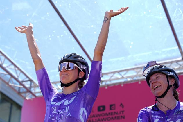 Italy™s Monica Trinca Colonel of Liv-Alula-Jayco™s during Stage 3 of the Giro d™Italia Women, from Bibione to Buja, Italy, Monday, June 1, 2026  Copyright: xDavidexSpada LaPressex
