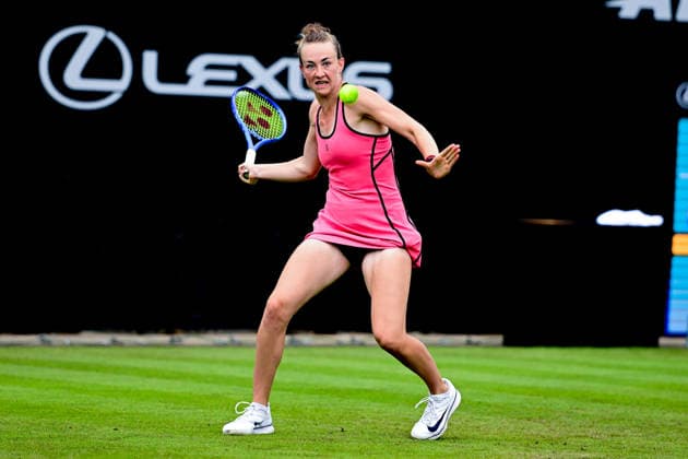 Tennis WTA125 ATP, Tennis Herren Challenger Lexus Birmingham Open Mika Stojsavljevic of Great Britain returns during the Lexus Birmingham Open tennis tournament at Edgbaston Priory Club, Birmingham, UK on 1 June 2026. Birmingham Edgbaston Priory Club West Midlands UK Editorial use only , Copyright: xDennisxGoodwinx PSI-24319-0074