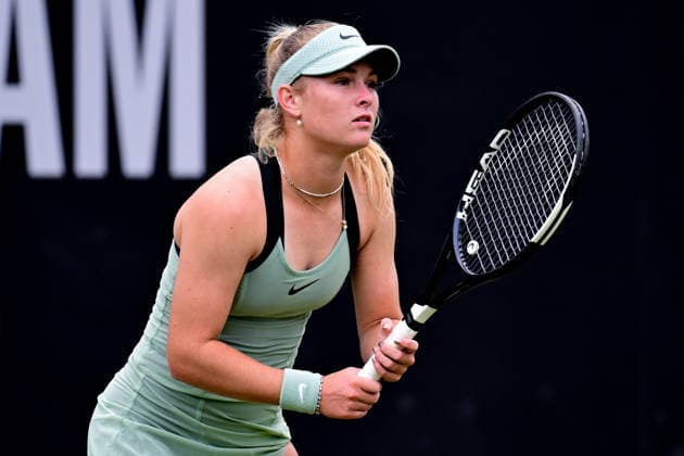 Tennis WTA125 ATP, Tennis Herren Challenger Lexus Birmingham Open Emerson Jones of Australia during the Lexus Birmingham Open tennis tournament at Edgbaston Priory Club, Birmingham, UK on 1 June 2026. Birmingham Edgbaston Priory Club West Midlands UK Editorial use only , Copyright: xDennisxGoodwinx PSI-24319-0091