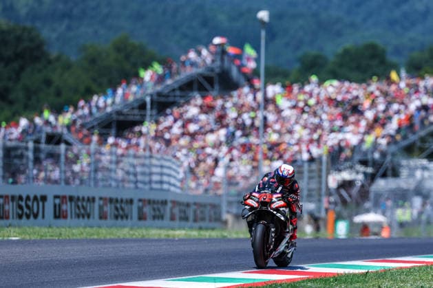 MotoGP GP7 Brembo Grand Prix of Italy - Grand Prix Race - Mugello Circuit 31 05 2026 Marco Bezzecchi of Italy and Aprilia Racing seen during MotoGP GP7 Brembo Grand Prix of Italy - Grand Prix Race at Mugello Circuit in Scarperia e San Piero, Italy *** MotoGP GP7 Brembo Grand Prix of Italy Grand Prix Race Mugello Circuit 31 05 2026 Marco Bezzecchi of Italy and Aprilia Racing seen during MotoGP GP7 Brembo Grand Prix of Italy Grand Prix Race at Mugello Circuit in Scarperia e San Piero, Italy Copyright: xBEAUTIFULxSPORTS Carabellix