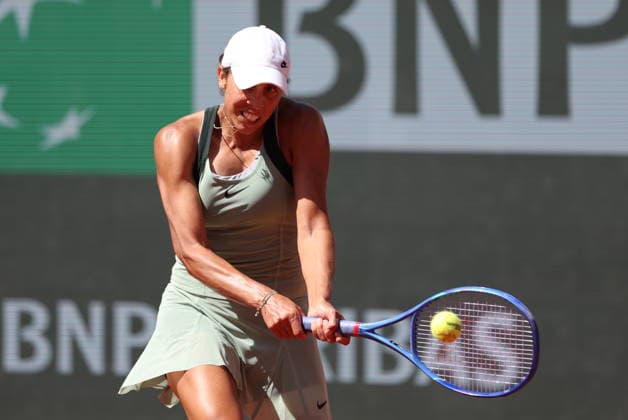 ROLAND GARROS 2026 Thierry Larret MAXPPP - PARIS (75) 01 06 2026 Thierry Larret Maxppp. Tennis. Roland Garros 2026. Internationaux de France de tennis. Stade Roland Garros, Paris (75). Le 1er Juin. Court Suzanne LENGLEN : Madison KEYS (USA) vs Diana SHNAIDER (RUS). PARIS (75) STADE ROLAND GARROS PARIS ILE DE FRANCE FRANCE  Copyright: xMAXPPPxThierryxLarretx TLR202606016983 TLR202606016983
