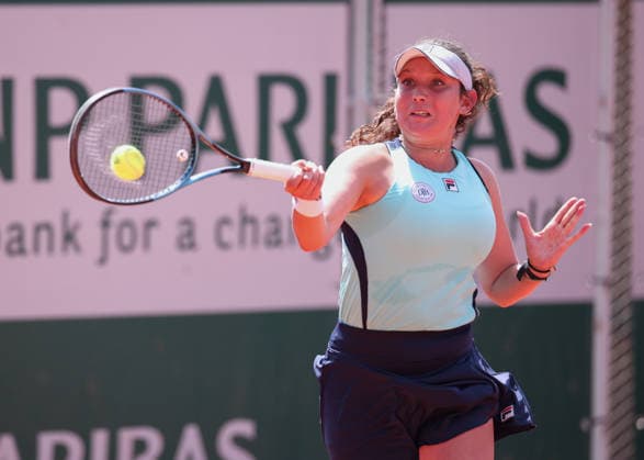 Sonja Zhenikhova GER , Girls Singles, Girls Singles Tennis French Open 2026 Roland Garros Paris France June 1, 2026 Copyright: xJuergenxHasenkopfx
