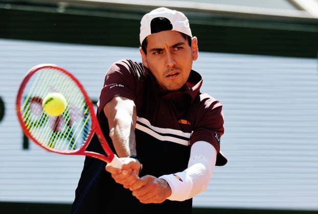 TENNIS - French Open 2026 PARIS,FRANCE,01.JUN.26 - TENNIS - ATP, Tennis Herren World Tour, French Open, Roland Garros, Grand Slam. Image shows Alejandro Tabilo (CHI).  GEPAxpictures xMatthiasxHauer