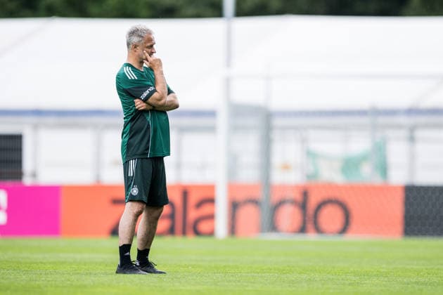 COLOGNE, GERMANY - JUNE 01: Christian Wueck (Wück, Wuck, Head Coach Germany) during a training session prepare for the UEFA European Qualifiers for the FIFA Women™s World Cup 2027 between Germany vs. Norway at Sportpark Hoehenberg on June 01, 2026 in Mainz, Germany. North Rhine Westphalia Germany Copyright: xSteffiexWunderlx