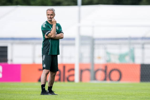 COLOGNE, GERMANY - JUNE 01: Christian Wueck (Wück, Wuck, Head Coach Germany) during a training session prepare for the UEFA European Qualifiers for the FIFA Women™s World Cup 2027 between Germany vs. Norway at Sportpark Hoehenberg on June 01, 2026 in Mainz, Germany. North Rhine Westphalia Germany Copyright: xSteffiexWunderlx