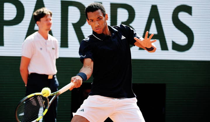 TENNIS - French Open 2026 PARIS,FRANCE,01.JUN.26 - TENNIS - ATP, Tennis Herren World Tour, French Open, Roland Garros, Grand Slam. Image shows Felix Auger-Aliassime (CAN).  GEPAxpictures xMatthiasxHauer