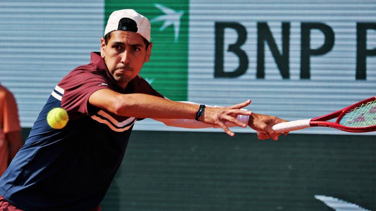 TENNIS - French Open 2026 PARIS,FRANCE,01.JUN.26 - TENNIS - ATP, Tennis Herren World Tour, French Open, Roland Garros, Grand Slam. Image shows Alejandro Tabilo (CHI).  GEPAxpictures xMatthiasxHauer
