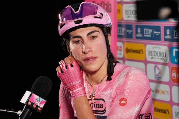 The pink jersey Italy™s Elisa Balsamo of Lidl - Trek™s stage winner during Stage 3 of the Giro d™Italia Women, from Bibione to Buja, Italy, Monday, June 1, 2026  Copyright: xMarcoxAlpozzi LaPressex