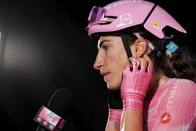 The pink jersey Italy™s Elisa Balsamo of Lidl - Trek™s stage winner during Stage 3 of the Giro d™Italia Women, from Bibione to Buja, Italy, Monday, June 1, 2026  Copyright: xMarcoxAlpozzi LaPressex