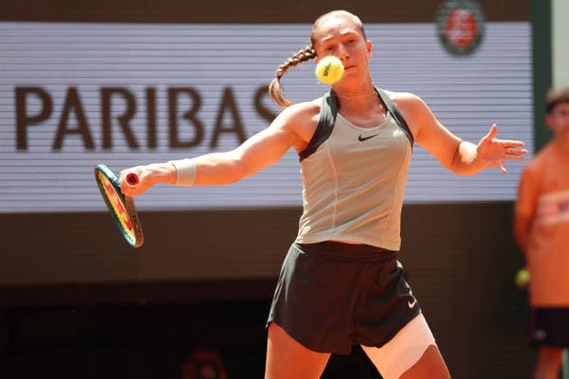 Roland Garros 2026 - Parry vs Chwalinska Diane Parry during the French Tennis Open of Roland Garros in Paris, France on June 1st 2026.  Copyright: xFabricexChasseryx