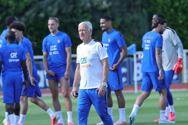 Football, France national team, Training