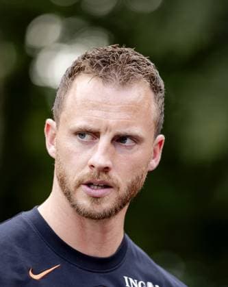 ZEIST - Mark Flekken of the Dutch national team, Nationalteam during a media moment at the KNVB Campus. ROBIN VAN LONKHUIJSEN ANP xVIxANPxSportx xxANPxIVx 559846694 originalFilename: 559846694.jpg