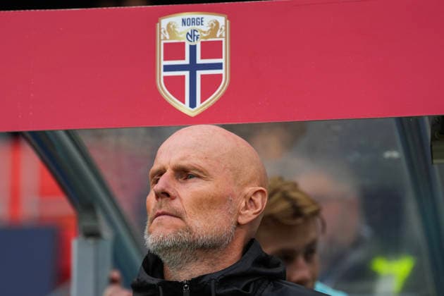 Private international football match Norway Sweden Oslo 20260601 National team manager Stale Solbakken before the private international men s football match between Norway and Sweden at Ullevaal Stadium Photo Lise Aserud NTB Oslo Norway EDITORIAL USE ONLY RESTRICTED USE FOR BETTING COMPANIES  Copyright: xLisexAserudx xNTBx