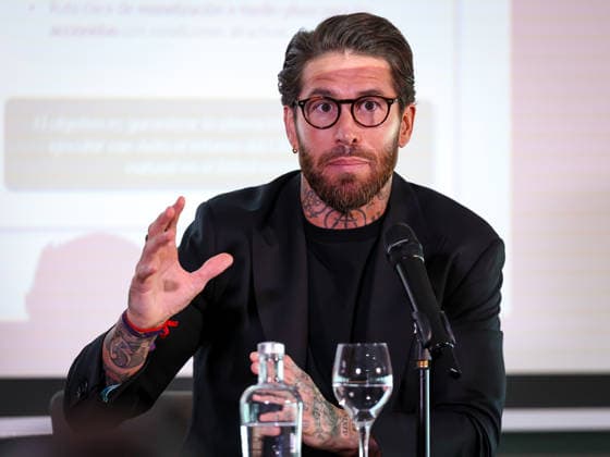 ESP Press conference Sergio Ramos Sergio Ramos, ex player former footballer and businessman, speaks the press to explain the status of the purchase of Sevilla FC by the shareholders at Eurostars Torre Sevilla Hotel in Sevilla on June 1st, 2026 in Spain Seville Spain Futbol Copyright: xRafaelxRomanx xAgenciaxLOFx