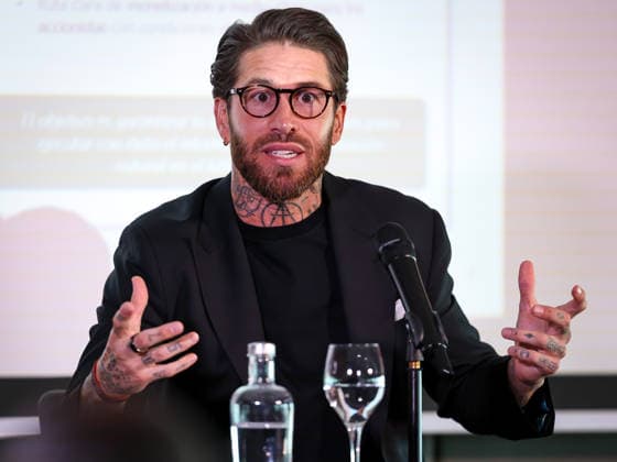 ESP Press conference Sergio Ramos Sergio Ramos, ex player former footballer and businessman, speaks the press to explain the status of the purchase of Sevilla FC by the shareholders at Eurostars Torre Sevilla Hotel in Sevilla on June 1st, 2026 in Spain Seville Spain Futbol Copyright: xRafaelxRomanx xAgenciaxLOFx